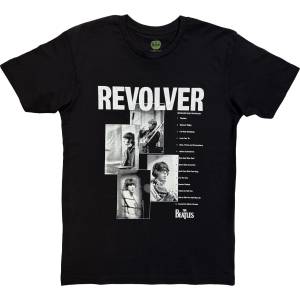 The Beatles Revolver Track List Black L Риза (BEATTEE495MB03)