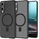 Spigen Ultra Hybrid Mag Case с MagSafe за Samsung Galaxy S25 Edge - черен полупрозрачен (ACS09419)