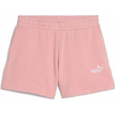 Puma ESSENTIALS SMALL NO. 1 logo shorts TR G dívčí kraťásky růžová