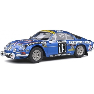 Solido SOLIDO Renault Alpine A110 1600S 19 Rallye Monte Carlo 1976 1:18