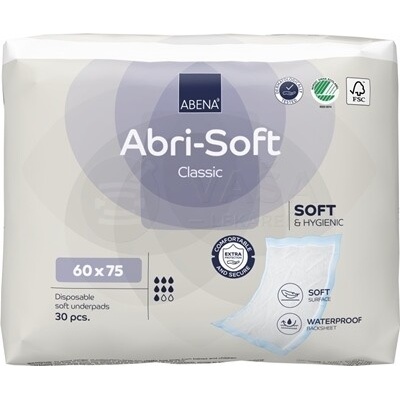 Abena Abri Soft 60 x 75 cm 30 ks