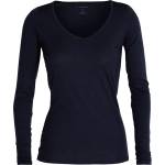 Icebreaker Дамско мериносово термобельо Icebreaker Women's Siren L/S Sweetheart Merino base layer - Midnight Navy (115-0451-3813)