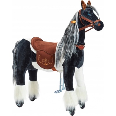 Ponnie Domino Strakatý kůň černý střední