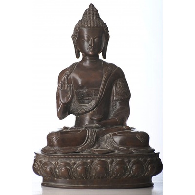 Kovová socha/Buddha