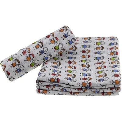 Памучни платнени пелени/кърпи 5 бр. 70 х 80 см 3948-d63