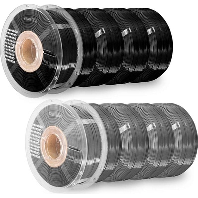 AzureFilm PETG SUPER PACK Black/Grey - 1, 75 mm (FGR9-7005)