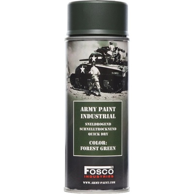 FOSCO Barva ARMY ve spreji 400 ml RANGER GREEN – Zboží Mobilmania