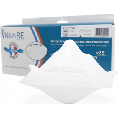 Inspire respirátor FFP2 DUCK biela 25 ks