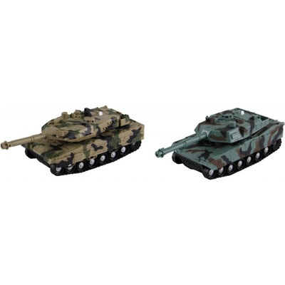 STARX Svítící tank se zvukem na setrvačník, 2 druhy