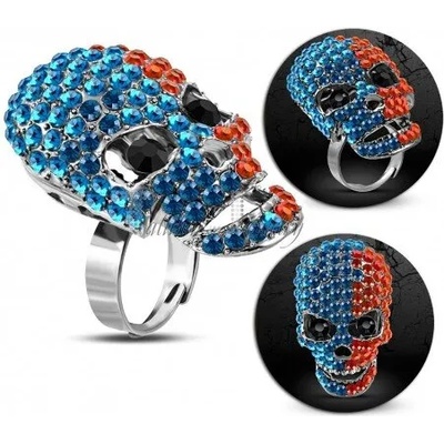Eкстравагантен пръстен „Череп