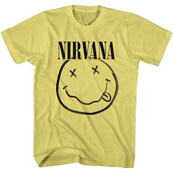Image 1 of Nirvana Inverse Happy Face Yellow 2XL Риза (NIRVTS13MY05)