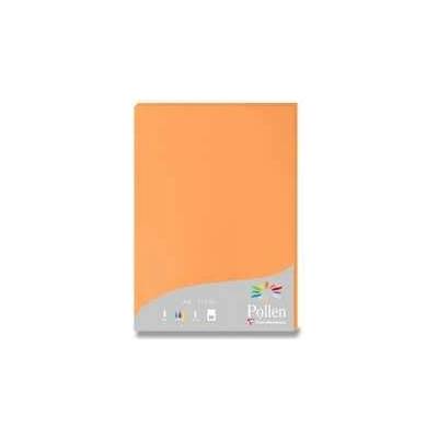 Farebná listová karta Clairefontaine oranžová, A4 [25 ks]
