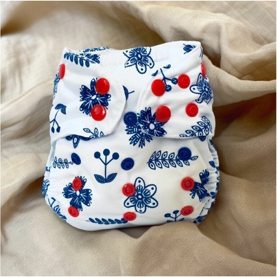 Ritkavsuchu Vrchné PUL nohavičky - FOLK I Zapínanie v páse PAT PUL nohavičiek: M 6-14kg