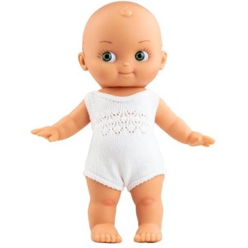 Paola Reina Бебе Мини Панчас в бяла пижама 28см