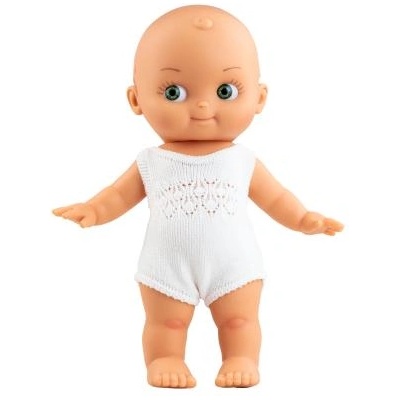 Paola Reina Бебе Мини Панчас в бяла пижама 28см