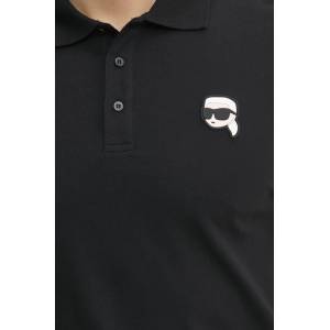 Karl Lagerfeld Памучна тениска с яка (500224.745710) - answear - 156,45 лв