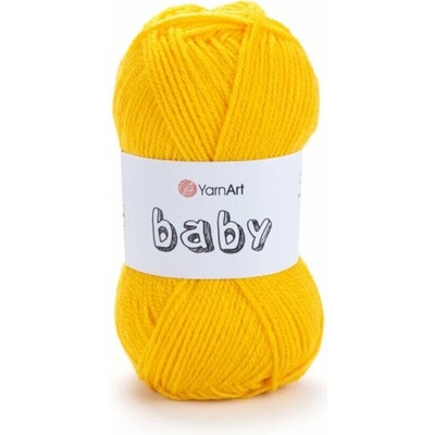Yarn Art příze Baby 32 slunečnicově žlutá
