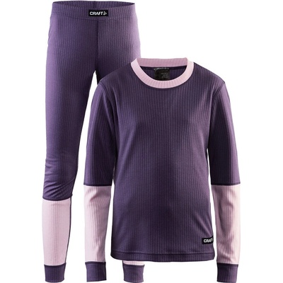 Craft Set Baselayer JR fialová