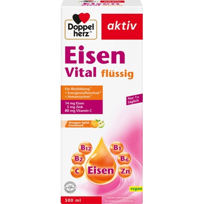 Doppelherz Iron Vital, течен - 500 мл