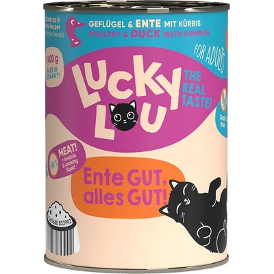 Lucky Lou Adult drůbeží a kachní 6 x 400 g