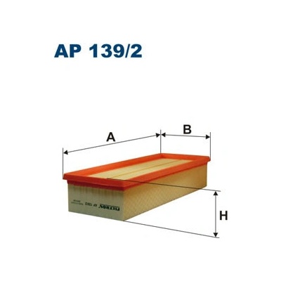 FILTRON Vzduchový filtr AP 139/2