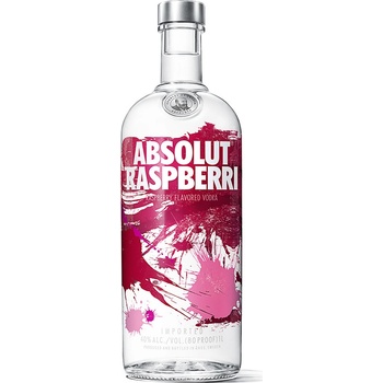 Absolut Raspberry 40% 1 l (holá láhev)