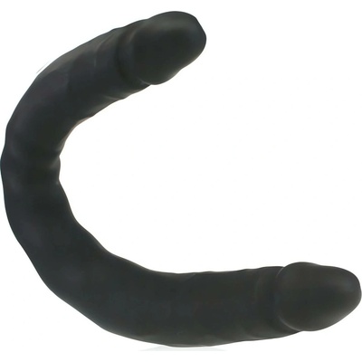 Sensual D15 Realistické dvojité dildo pro páry 30 cm černé