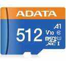 ADATA MicroSDXC 512GB AUSDX512GUICL10A1-RA1