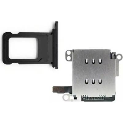 iPhone XR dual čítačka SIM+ tray černý