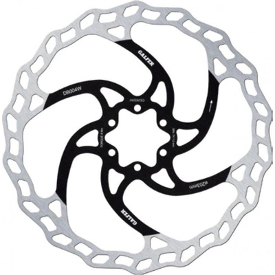 Galfer DB004W Fixed Wave 6 děr 203 mm strieborno-čierna