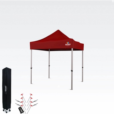 BRIMO Exclusive Alu 2x2m bez stien Červená