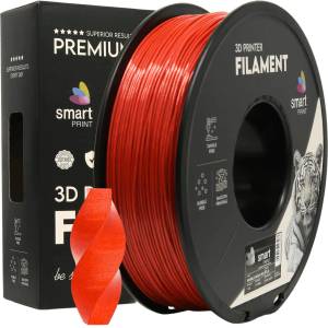 Smart Print FG-S182-E1, 3D филамент, PLA Marble, 1, 75mm, 1000g, Червен (Brick red) (FG-S182-E1)