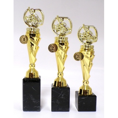 VIZINGR Motokára trofeje s pořadím 117-P020 33 cm