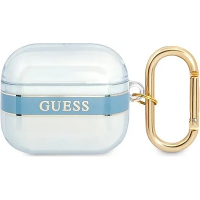 Guess Калъф Guess GUA3HHTSB за AirPods 3, син, Strap Collection (GUA3HHTSB)