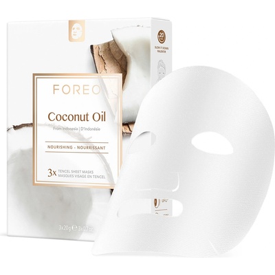 Farm To Face Sheet Mask - Coconut Oil ×3 Маска за лице дамски 60gr