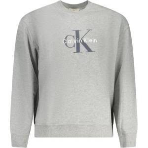 Calvin Klein Мъжки суитшърт с цип calvin klein, Размер xl, Цвят Сиво (lv04rd242g_grp7e)