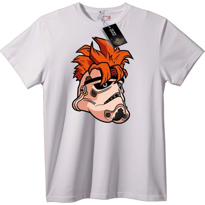 NOONEBRAND Тениска Star Wars Оранжев Stormtrooper - L, White