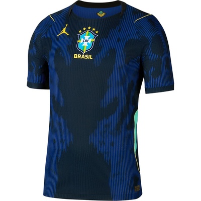 Nike Футболна фланелка Nike Mens Brazil Authentic Away Shirt World Cup 2026 - Blue/White