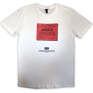 Oasis Definitely Maybe Ticket Stub White XL Риза (OASTS35MW04)