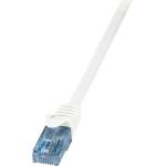 LogiLink RJ45 CAT6A UTP - Кабел за данни RJ45 CAT6A UTP M/M 1m бял CP3031U (CP3031U)