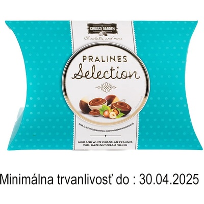 Chocco Garden pralinky s orieškovou náplňou 135 g