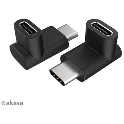 Akasa 90° USB 3.1 Gen 2 Type-C na Type-C AK-CBUB63-KT02 2ks