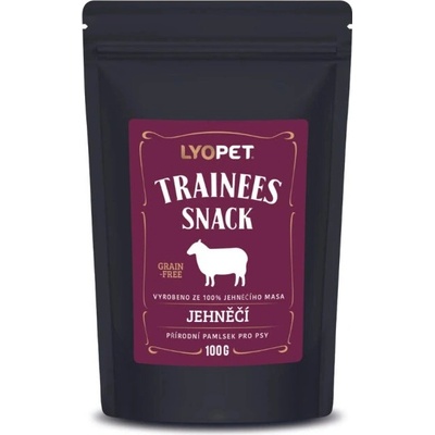 LYOPET Trainees snack jahňacie 100 g