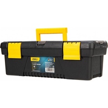Deli Tools Plastový box na nářadí 12'' žlutý EDL432412