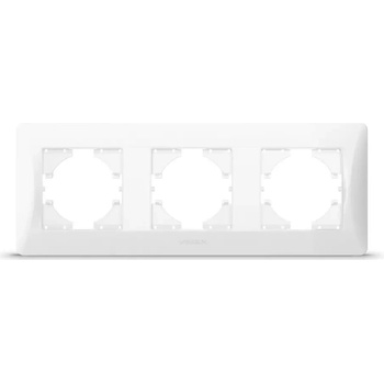 Videx ТРОЙНА ХОРИЗОНТАЛНА РАМКА vf-bnfr3h-w binera videx - БЯЛ