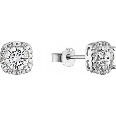 EVOLUTION GROUP CZ Stříbrné náušnice AIRA moissanite - 11M00004