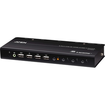 ATEN Kvm Суич aten cs784h, контрол на 4 hdmi+usb. 4k (cs784h)