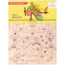 Ugears 3D puzzle Dvouplošník 23 ks