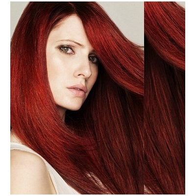 Clip in vlasy 43cm 100% lidské SUPER HUSTÉ měděná – Zboží Dáma