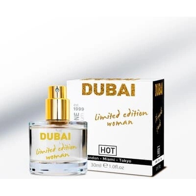 HOT feromónové parfumy DUBAI limitovaná edícia pre ženy 30 ml